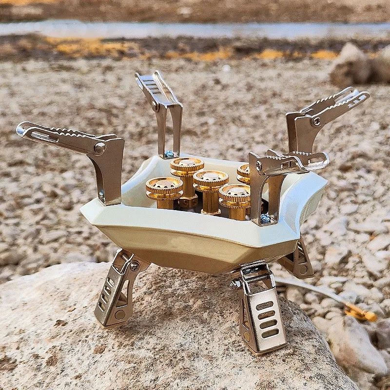 Compact Outdoor Camping Gas Cooker - Luxicro