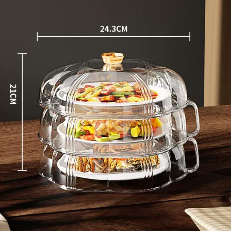 Reusable Microwave Food Cover Protector - Luxicro