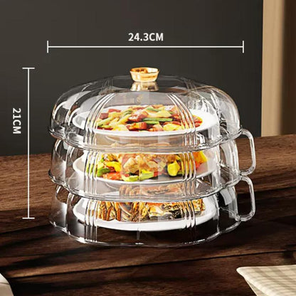 Reusable Microwave Food Cover Protector - Luxicro
