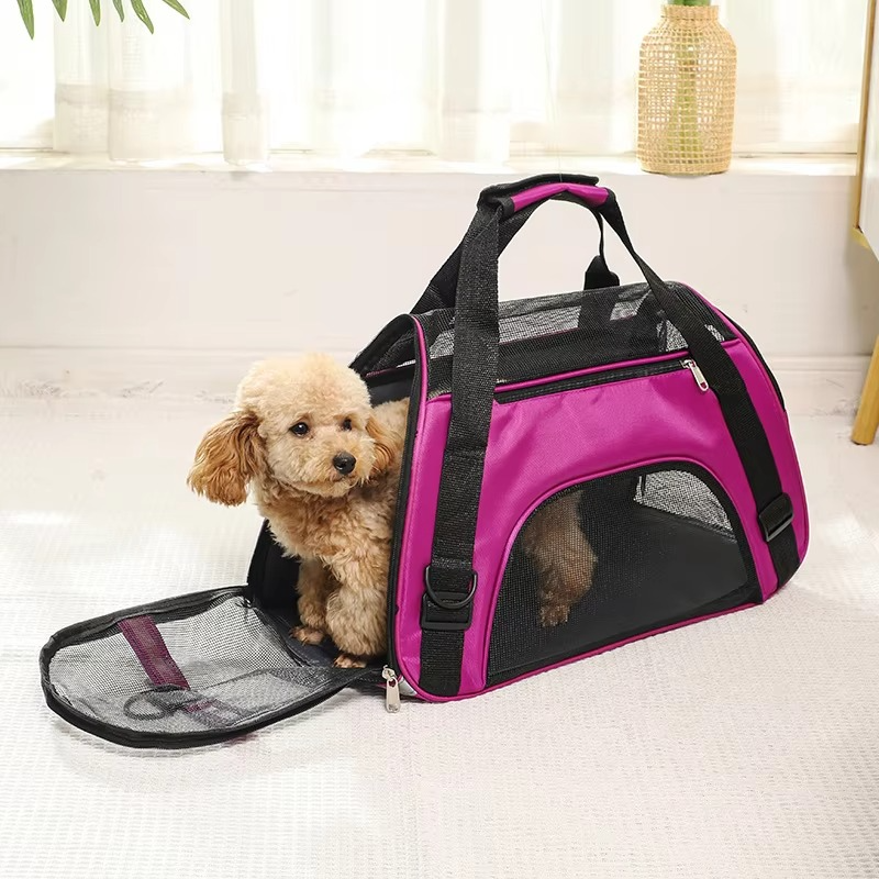 Breathable Pet Carrier Travel Tote Bag