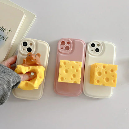 Colorful Cheese Design Phone Case