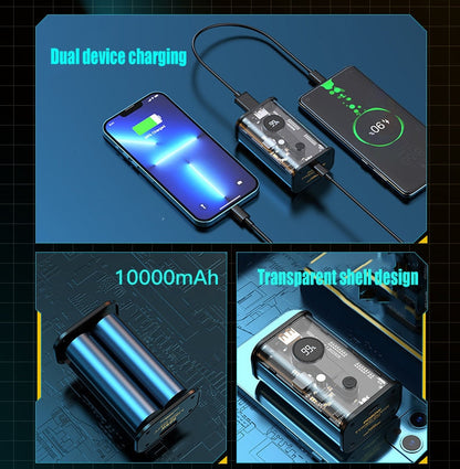 Clear LCD Portable Power Bank
