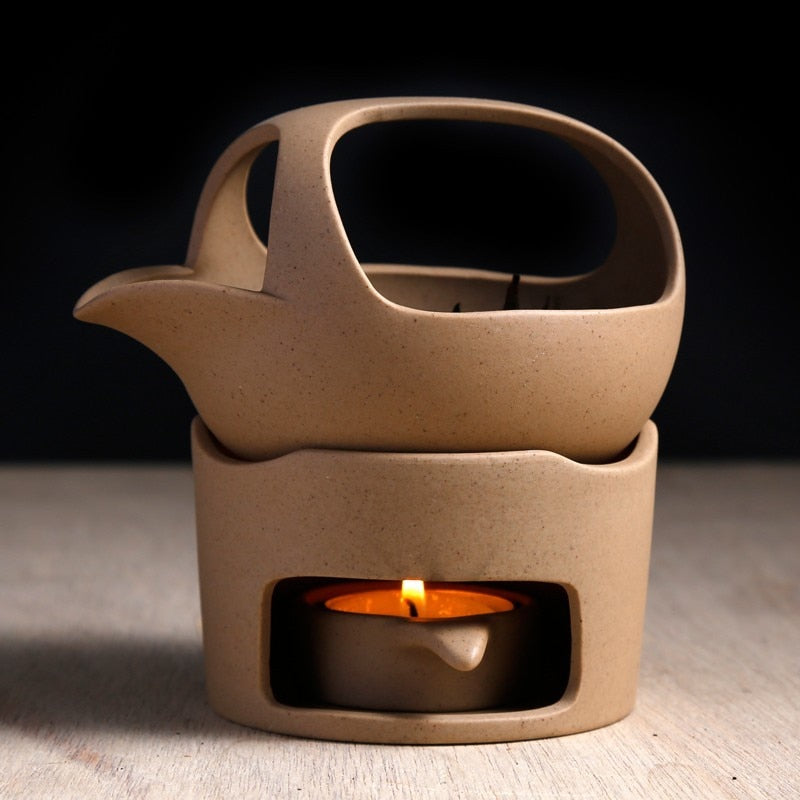 Classic Clay Tea Light Holder Pot - Luxicro