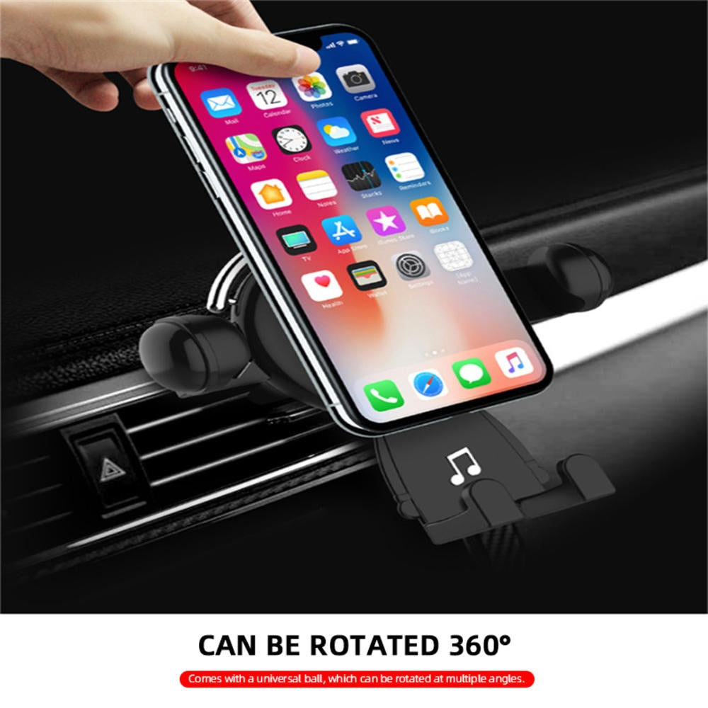 Easy Auto Phone Holder with Clamp