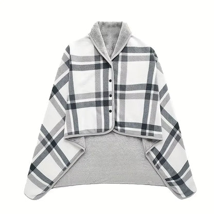 Cozy Throw Blanket Scarf for Home and Office
