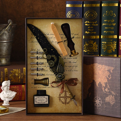 Premium Phoenix Quill Calligraphy Pen Set