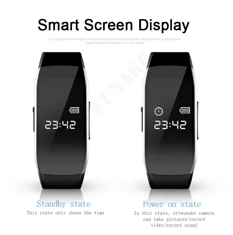 Discreet Mini HD Smart Watch Camera