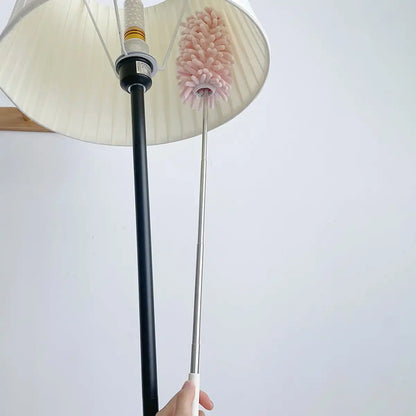 Compact Telescopic Microfiber Dusting Cleaning Wand