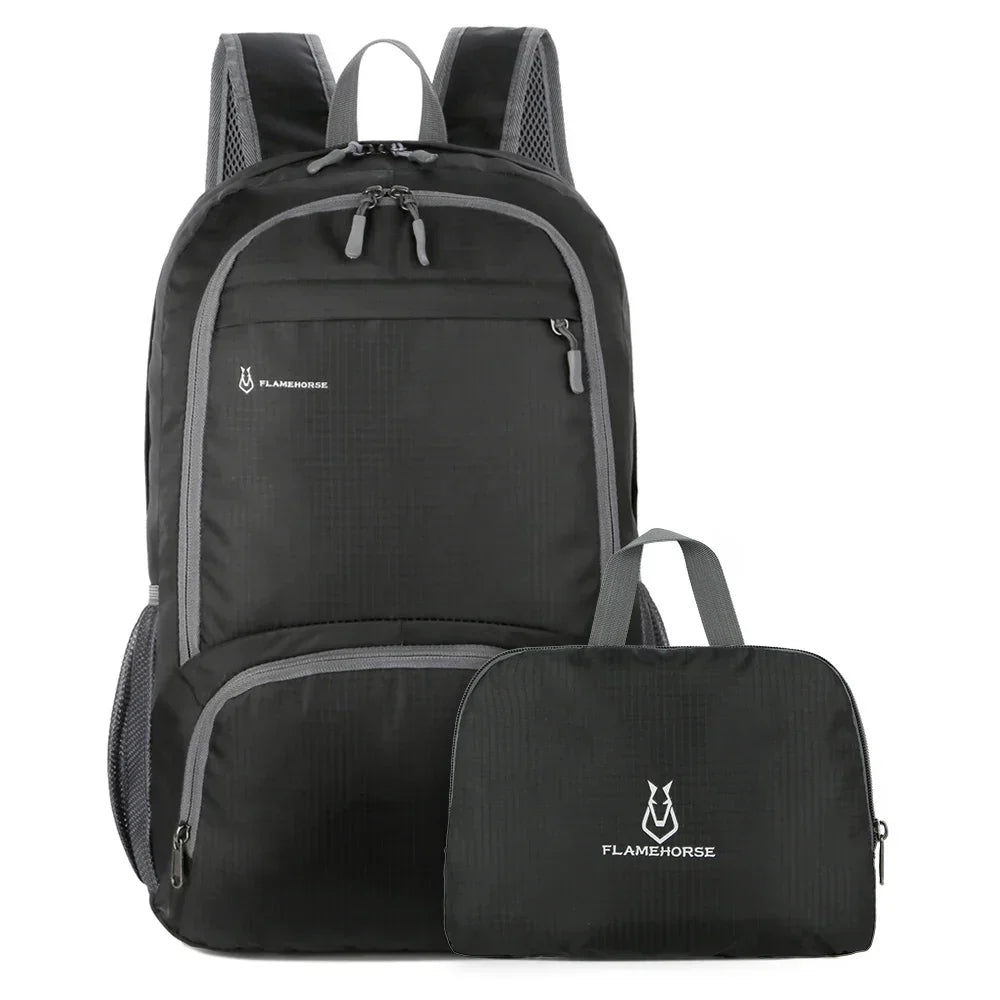 Compact Waterproof Collapsible Hiking Backpack - Luxicro