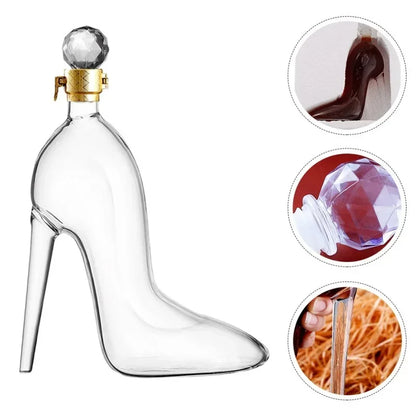 Elegant Crystal Wine Carafe