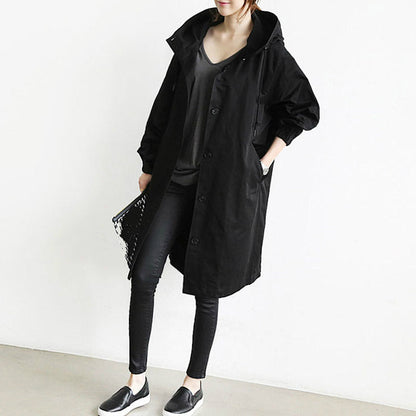 Women's Rainproof Parka Jacket with Hood - Luxicro