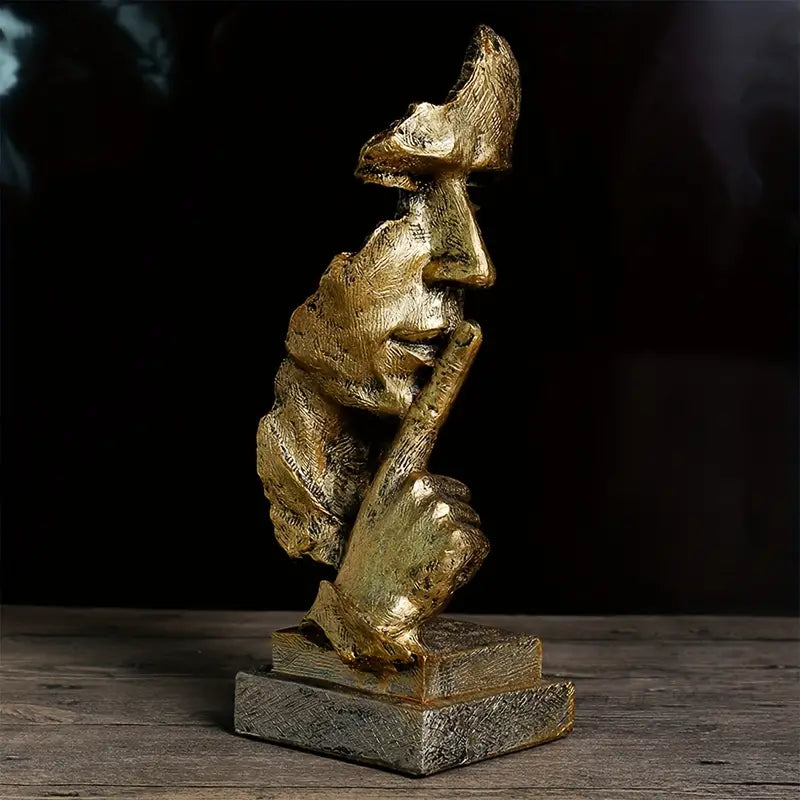 Modern Abstract Thinker Figurine Decor for Home Office