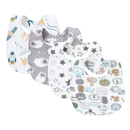 Adorable Infant Drool Bibs