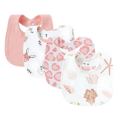 Stylish Infant Drool Bibs