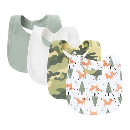 Stylish Infant Drool Bibs