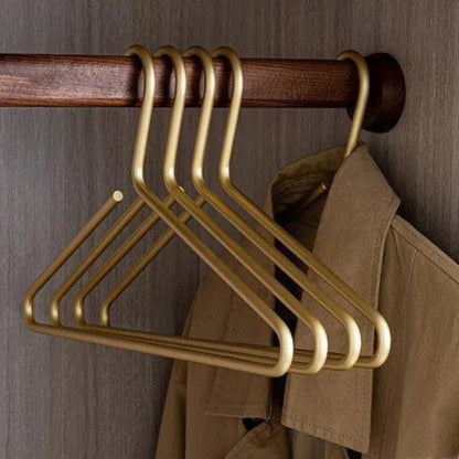 5-Hook Rubber Coat Hanger Set Premium Closet Storage