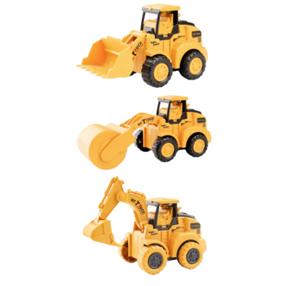 Big Digger Construction Playset for Kids - Luxicro