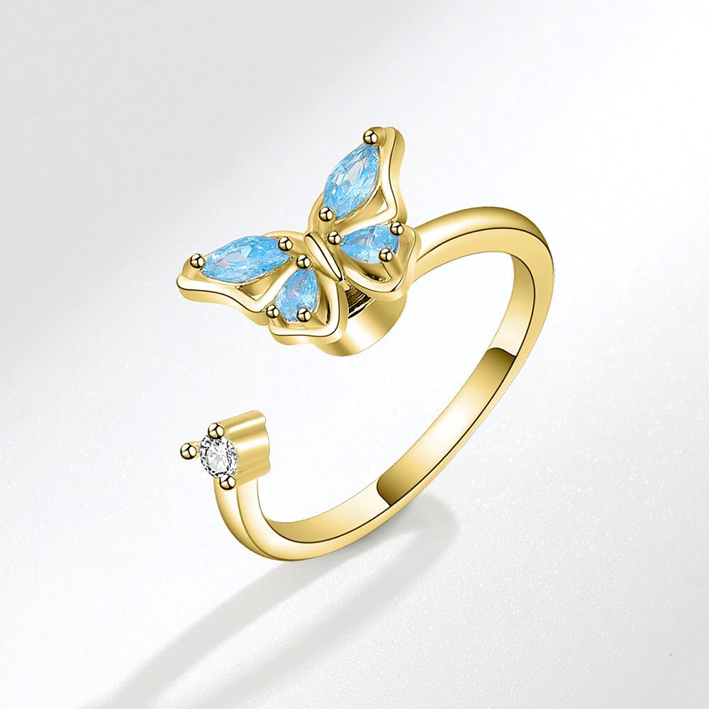 Shining Cosmic Adjustable Band Ring - Luxicro