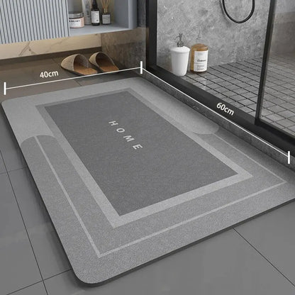 Non-slip Bath Mat Quick-dry Shower Floor Mat - Luxicro