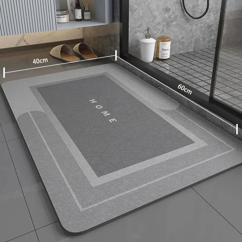 Non Slip Bathroom Mat | Fast Dry Shower Floor Mat - Luxicro