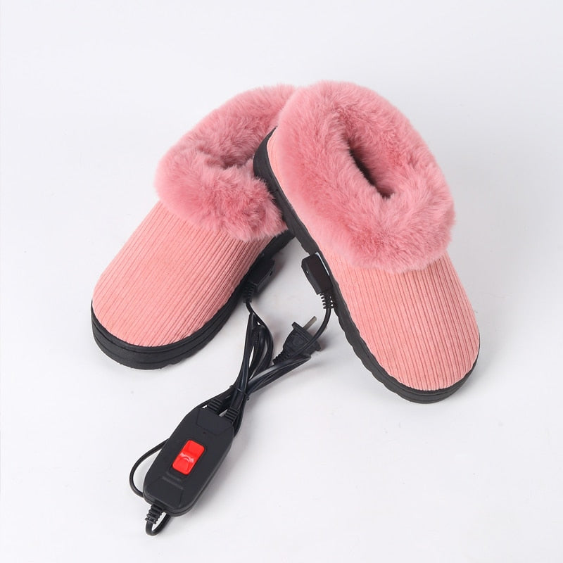 Cozy Battery Powered Heat Slippers