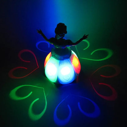 Glittery Singing Princess Toy with Lights
