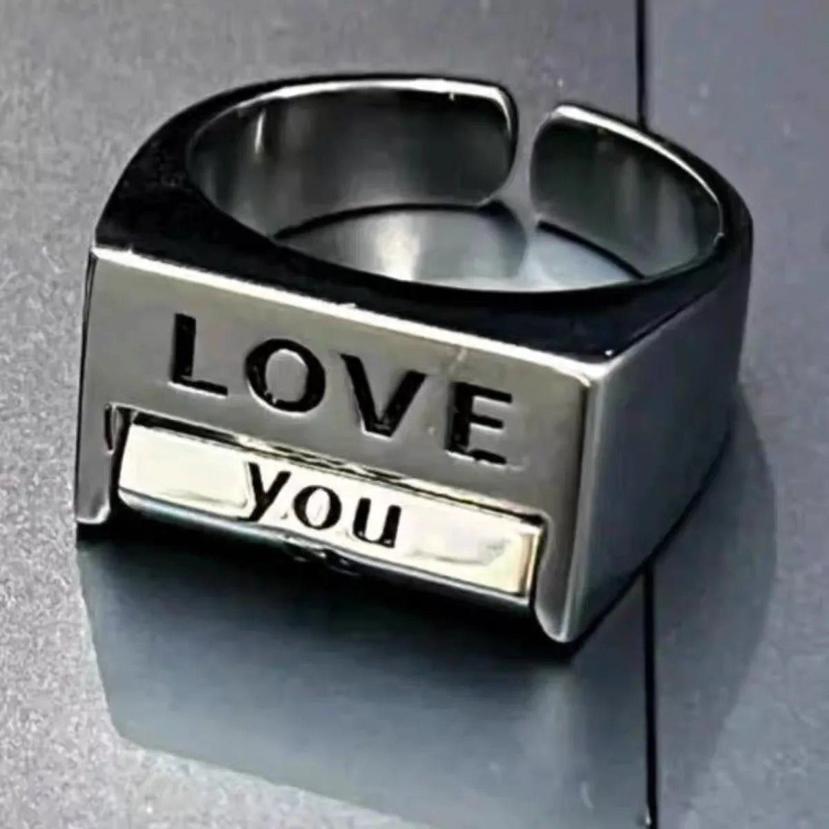 Mood Control Adjustable Rotating Ring