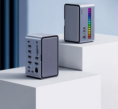 Vibrant Portable USB Charging Music Dock - Luxicro