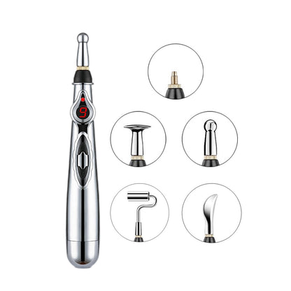 Portable Electric Acupuncture Massager Pen - Luxicro