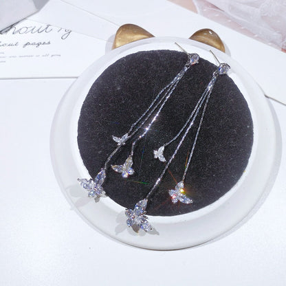 Beautiful Floral Dangling Drop Earrings