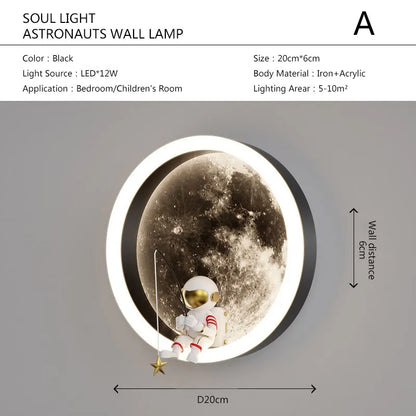 Galaxy Glow Lunar Table Lamp