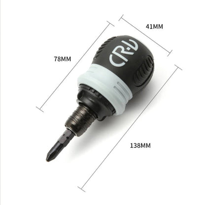 Essential 10-Piece Ratchet Screwdriver Tool Set