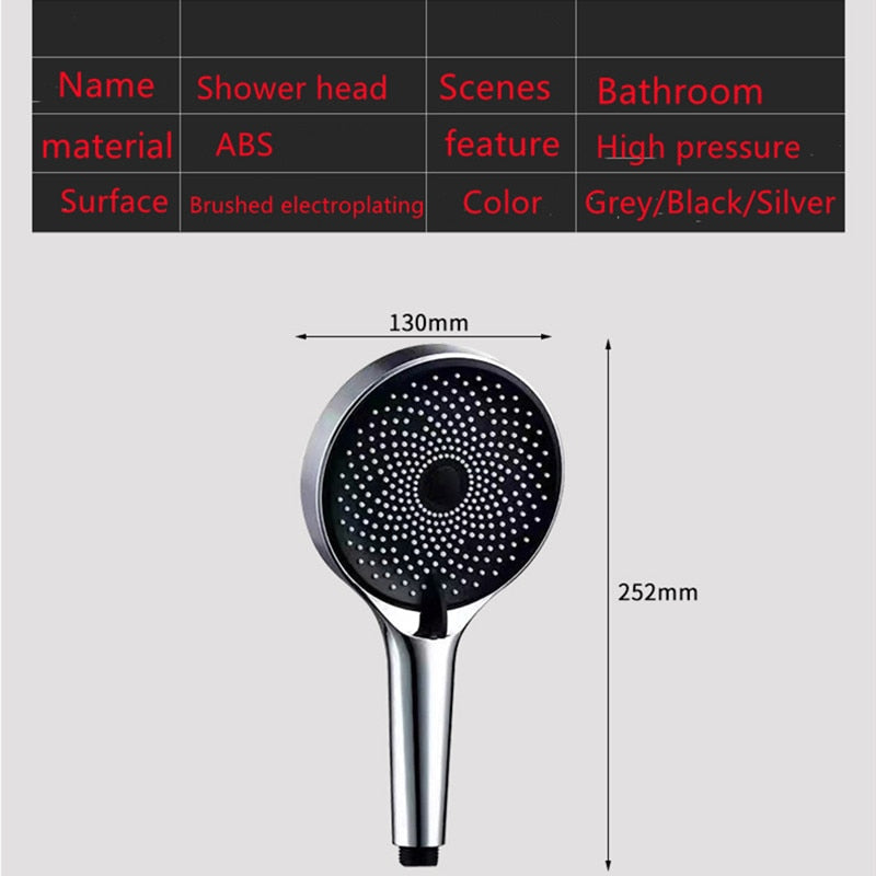 Large High Pressure Shower Head
