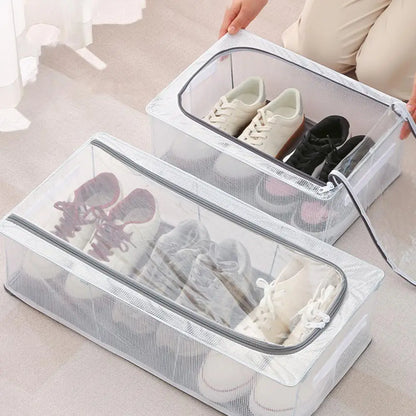 Collapsible Space Saving Shoe Rack Organizer