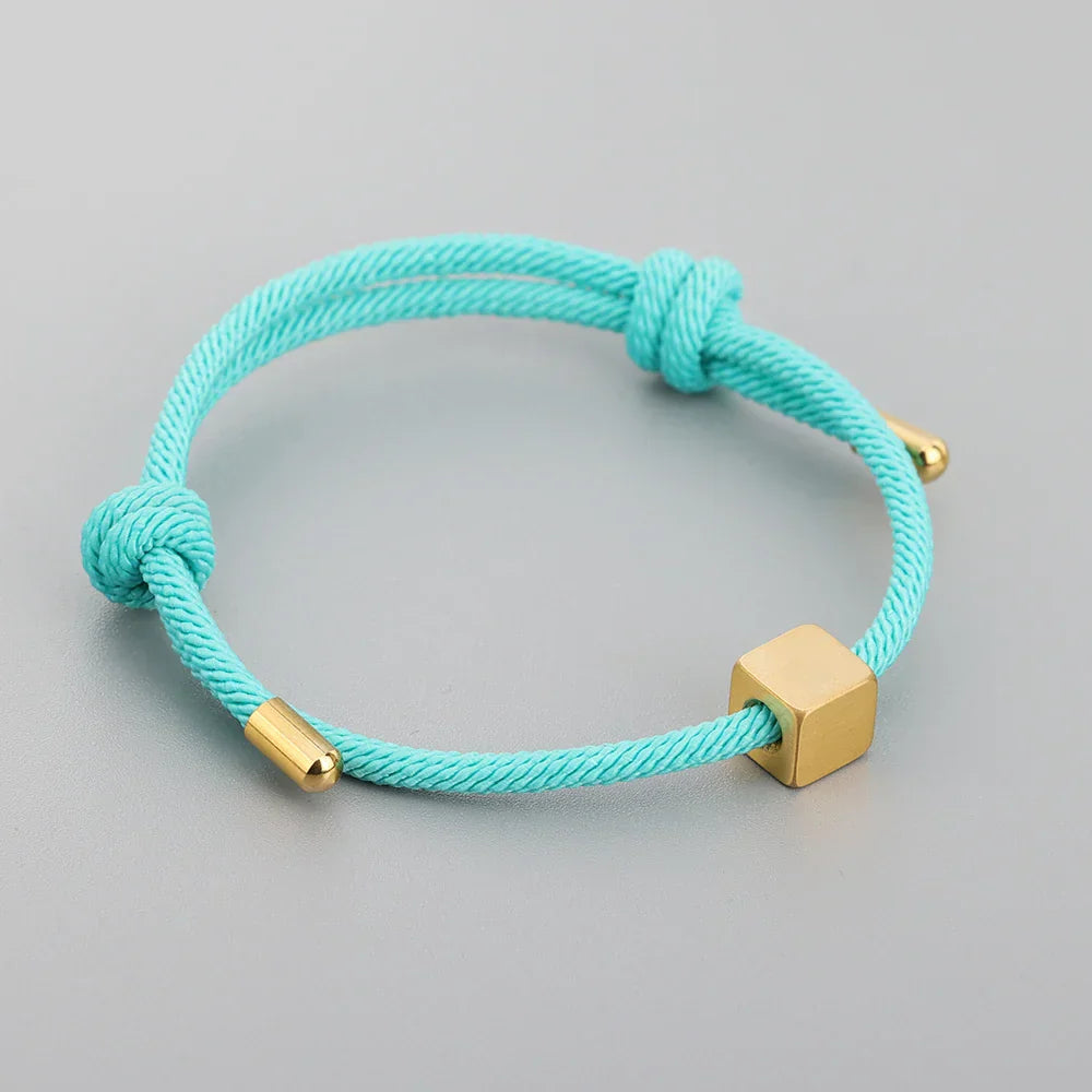 Customized Monogrammed Couples Wristbands