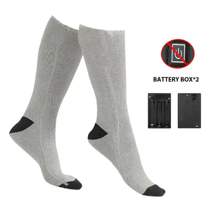 Cozy Battery Heated Socks for Men and Women - Luxicro