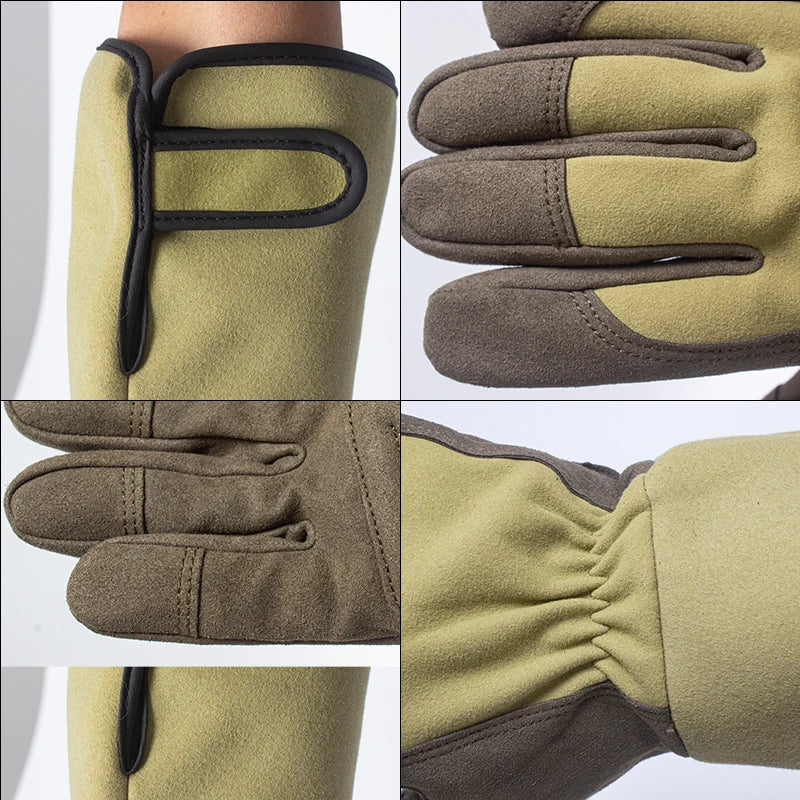 Soft Grip Thorn Resistant Gardening Gloves for Women