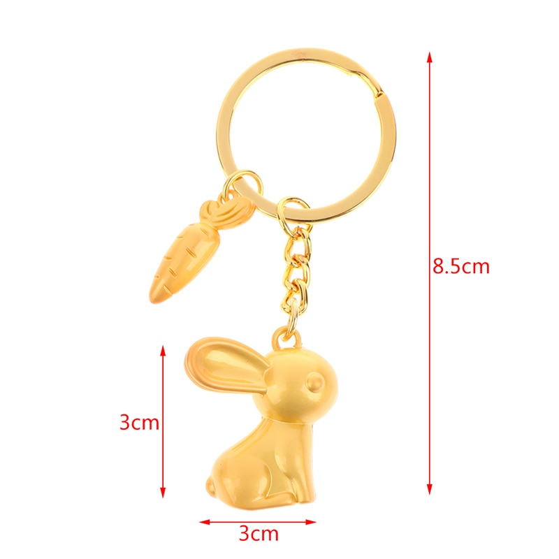 Lucky Rabbit Token Keychain - Luxicro