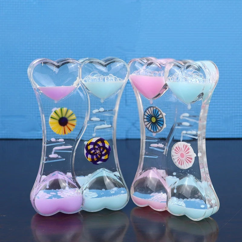 Decorative Glass Motion Hourglass