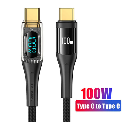 Fast Charging LED USB Power Cable - Luxicro