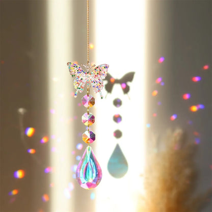 Beautiful Crystal Glass Suncatcher Ornament