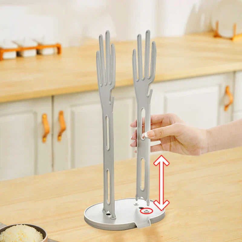 Space Saving Dish Glove Dryer Stand