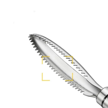Simple Fish Cleaner Tool with Bone Pliers