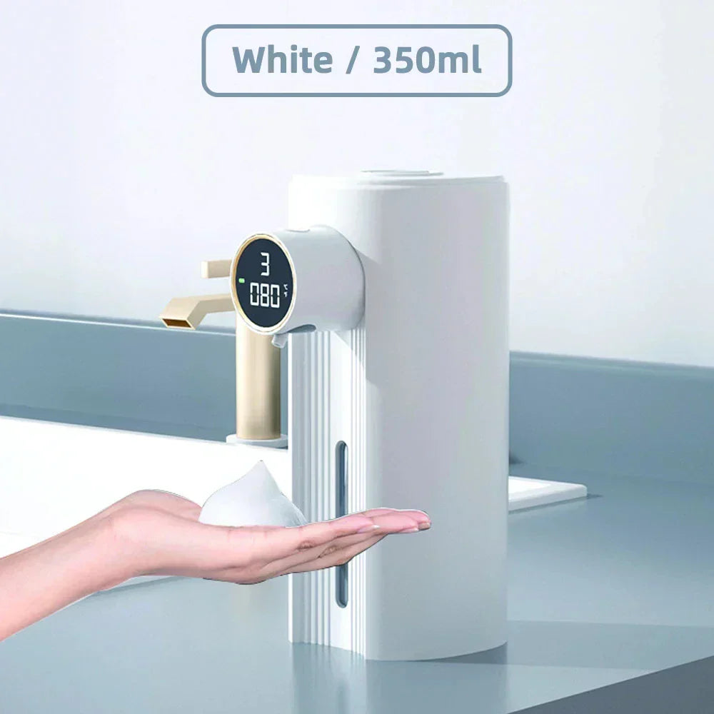 Hands Free Electronic Foam Soap Dispenser with LED