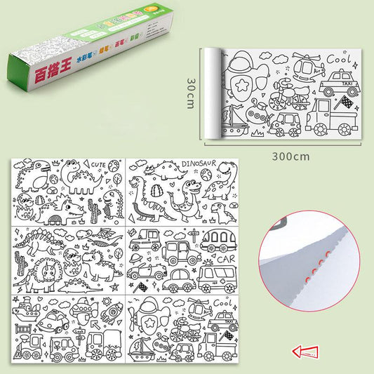 Big Children's Drawing Sketch Pad - Luxicro