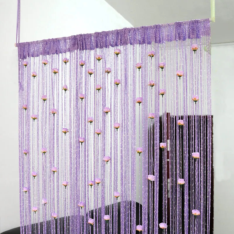 Decorative Space Separating Room Curtain Panel