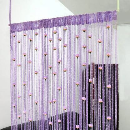 Decorative Space Separating Room Curtain Panel