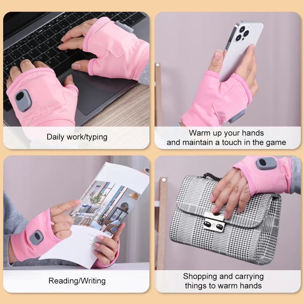 Cozy Battery Powered Heating Gloves for Men Women
