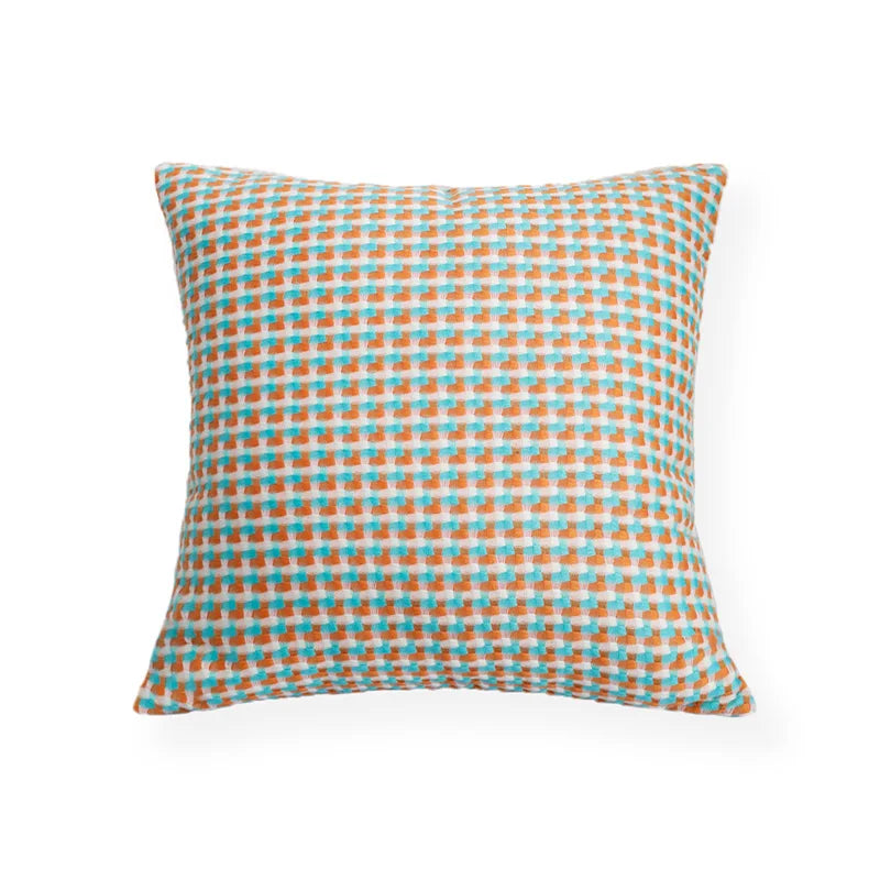 Vibrant Decorative Pillow in Scandinavian Style