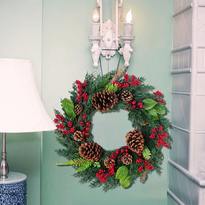 Beautiful Christmas Cranberry Door Wreath